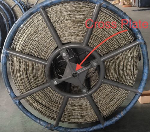 بكرة مع قرص تقاطع